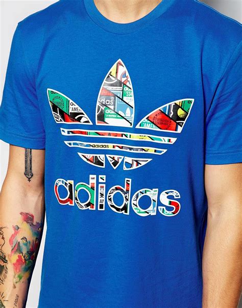 Adidas blue shirt